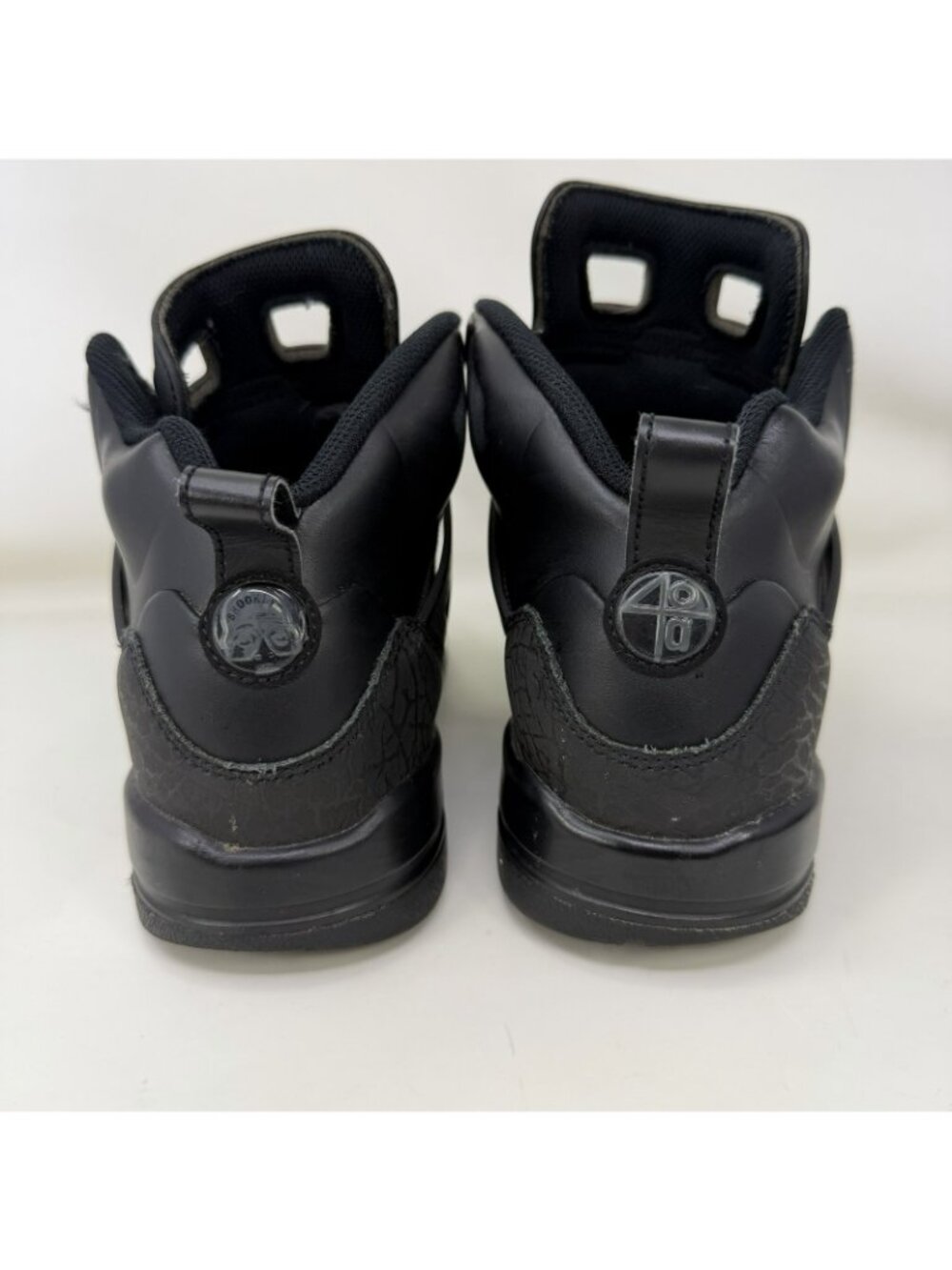 Nike Air Jordan Spizike Winterized Black Cat Shoes Size 6.5Y / Women’s Size 8 - Picture 4 of 8